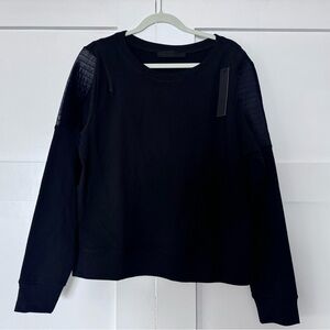 Carbon38 Womens Moto Sweatshirt